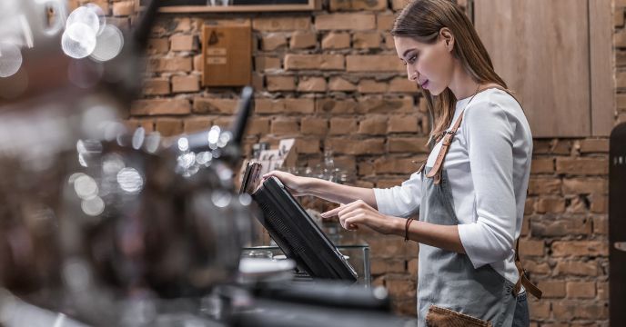 POS dashboard and mobile checkout